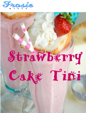Strawberry Cake Tini